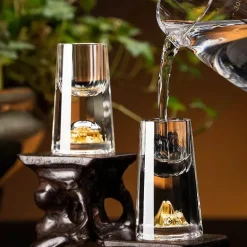 Trinkgeschirr aus Kristallglas – Elegantes Deko-Set