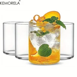 Trinkgläser-Set aus Borosilikatglas – BPA-frei, hitzebeständig, spülmaschinenfest, 64er-Pack