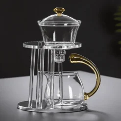 Türkische hitzebeständige Glasteekanne – Klassischer Teebereiter