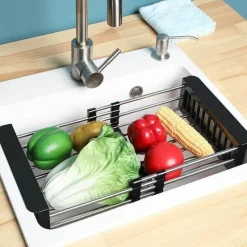 Trockengestell aus Edelstahl – Obst- und Gemüsegestell