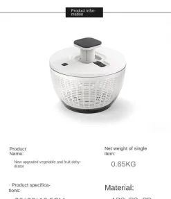 Trockenkorb für Obstsalat – Lösung zum Trocknen von Frischprodukten