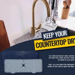 Tropfenfänger für Wasserhähne – Spritzschutz für die Küchenspüle