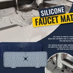 Tropfenfänger für Wasserhähne – Spritzschutz für die Küchenspüle