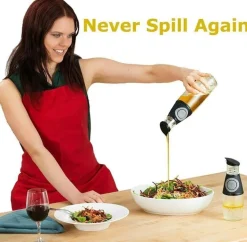 Tropffreies Olivenölspender-Set – 2er-Pack Küchenwerkzeug
