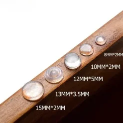 Türstopper-Pads aus Silikon für Schränke – selbstklebender Möbelschutz