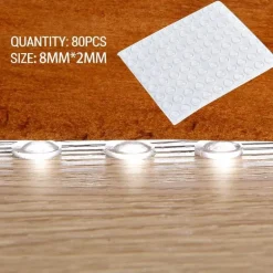 Türstopper-Pads aus Silikon für Schränke – selbstklebender Möbelschutz