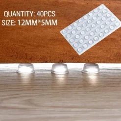 Türstopper-Pads aus Silikon für Schränke – selbstklebender Möbelschutz
