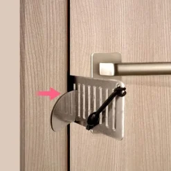 Türstopperschloss aus Edelstahl – Sicherheitsvorrichtung gegen Diebstahl