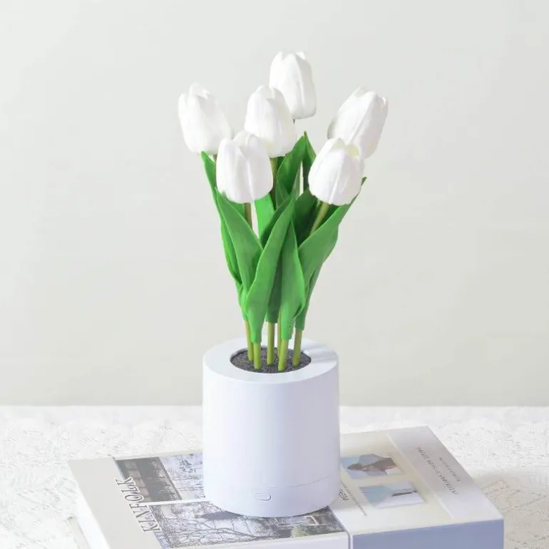 Tulpen-LED-Nachtlicht - Dekorative Simulationslampe