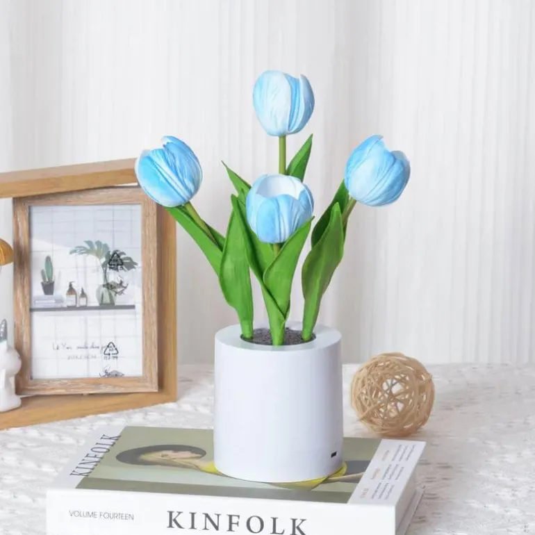 Tulpen-LED-Nachtlicht - Dekorative Simulationslampe