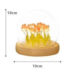 Tulpen-Nachtlicht - Dekorative LED-Lampe für Kinder