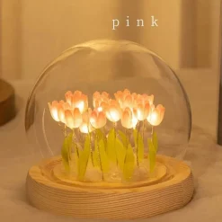 Tulpen-Nachtlicht - Dekorative LED-Lampe für Kinder