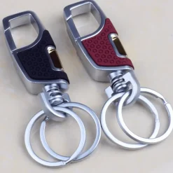 Twist Design Doppelschalter-Schlüsselanhänger-Clip – elegantes, funktionales Accessoire