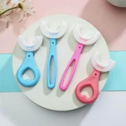 U-förmige Zahnbürste für Kinder – Sanftes Mundpflege-Tool