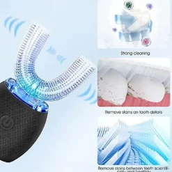 U-förmiger Zahnreiniger mit blauem Licht – Clean360 Dentalgerät