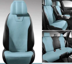 Ultradünner, maßgeschneiderter Autositzbezug aus Leder