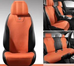 Ultradünner, maßgeschneiderter Autositzbezug aus Leder