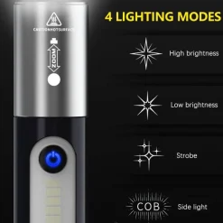 Ultrahelle, kompakte LED-Taschenlampe – tragbares Outdoor-Taschenlicht