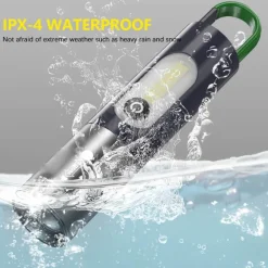 Ultrahelle, kompakte LED-Taschenlampe – tragbares Outdoor-Taschenlicht