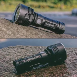 Ultrahelle wiederaufladbare LED-Taschenlampe – leistungsstarkes tragbares Licht