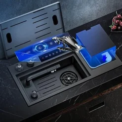 Ultraschall-Edelstahlspüle – Modernes Edge-Design