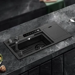 Ultraschall-Edelstahlspüle – Modernes Edge-Design