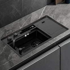 Ultraschall-Edelstahlspüle – Modernes Edge-Design