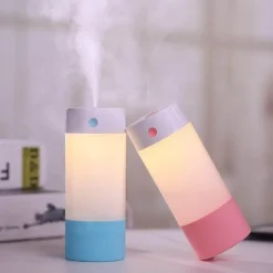 Ultraschall-Luftbefeuchter - Nebeldiffusor für Zuhause und Auto mit Licht