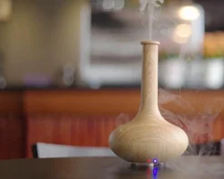 Ultraschall-Luftbefeuchter aus Holz – 160 ml Luftnebelspender