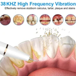 Ultraschall-Zahnreiniger-Set – wiederaufladbares Mundpflegesystem