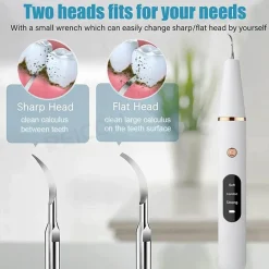 Ultraschall-Zahnreiniger-Set – wiederaufladbares Mundpflegesystem