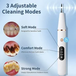 Ultraschall-Zahnreiniger-Set – wiederaufladbares Mundpflegesystem