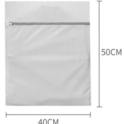 Ultra-strapazierfähiger Wäschesack aus Netzstoff – Weißer Schuh- und Socken-Organizer