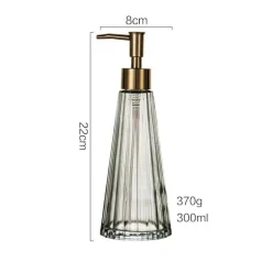 Umbrella Glass Soap Dispenser - Stylish Bathroom Accessory