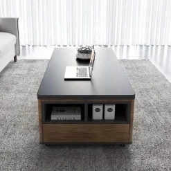 Umwandelbarer, klappbarer Couchtisch mit Hubfunktion – platzsparendes, modernes Design