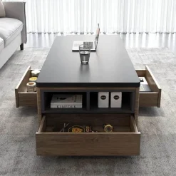 Umwandelbarer, klappbarer Couchtisch mit Hubfunktion – platzsparendes, modernes Design
