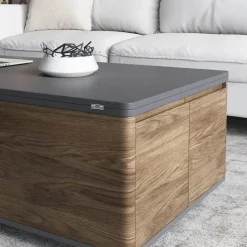 Umwandelbarer, klappbarer Couchtisch mit Hubfunktion – platzsparendes, modernes Design