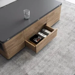 Umwandelbarer, klappbarer Couchtisch mit Hubfunktion – platzsparendes, modernes Design
