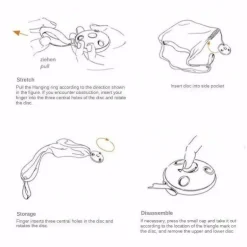 Umweltfreundliche faltbare Tragetasche - Wiederverwendbare Einkaufstasche