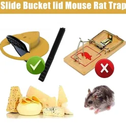 Umweltfreundliche, wiederverwendbare Mausefalle – Intelligente Lösung zur Nagetierbekämpfung