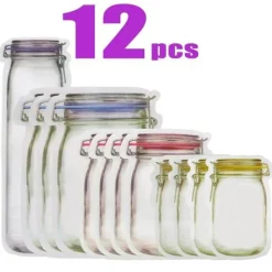 Umweltfreundliche, wiederverwendbare Zip-Lock-Beutel – Nachhaltige Lösungen zur Lebensmittelaufbewahrung