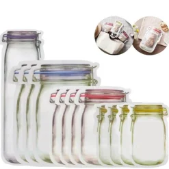 Umweltfreundliche, wiederverwendbare Zip-Lock-Beutel – Nachhaltige Lösungen zur Lebensmittelaufbewahrung