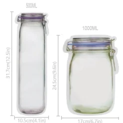 Umweltfreundliche, wiederverwendbare Zip-Lock-Beutel – Nachhaltige Lösungen zur Lebensmittelaufbewahrung