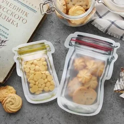 Umweltfreundliche, wiederverwendbare Zip-Lock-Beutel – Nachhaltige Lösungen zur Lebensmittelaufbewahrung