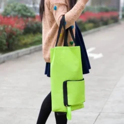 Umweltfreundliche, wiederverwendbare Tragetasche – faltbare, nachhaltige Einkaufstasche