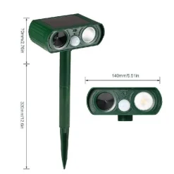 Umweltfreundlicher Ultraschall-Solar-Tierabwehrgerät - Schädlingsbekämpfungsgerät