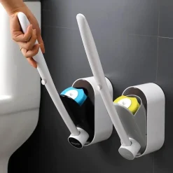 Umweltfreundliches Einweg-Toilettenbürstenset – Nachhaltiges Reinigungswerkzeug
