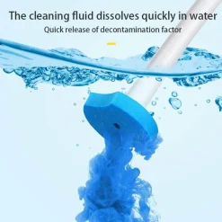 Umweltfreundliches Einweg-Toilettenbürstenset – Nachhaltiges Reinigungswerkzeug