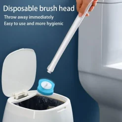 Umweltfreundliches Einweg-Toilettenbürstenset – Nachhaltiges Reinigungswerkzeug