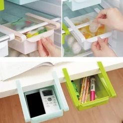 Umweltfreundliches Küchenregal – Multifunktionaler Kühlschrank-Organizer